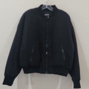 Ninth Hall Black Bomber Jacket